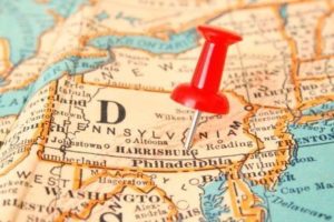 Map of Pennsylvania